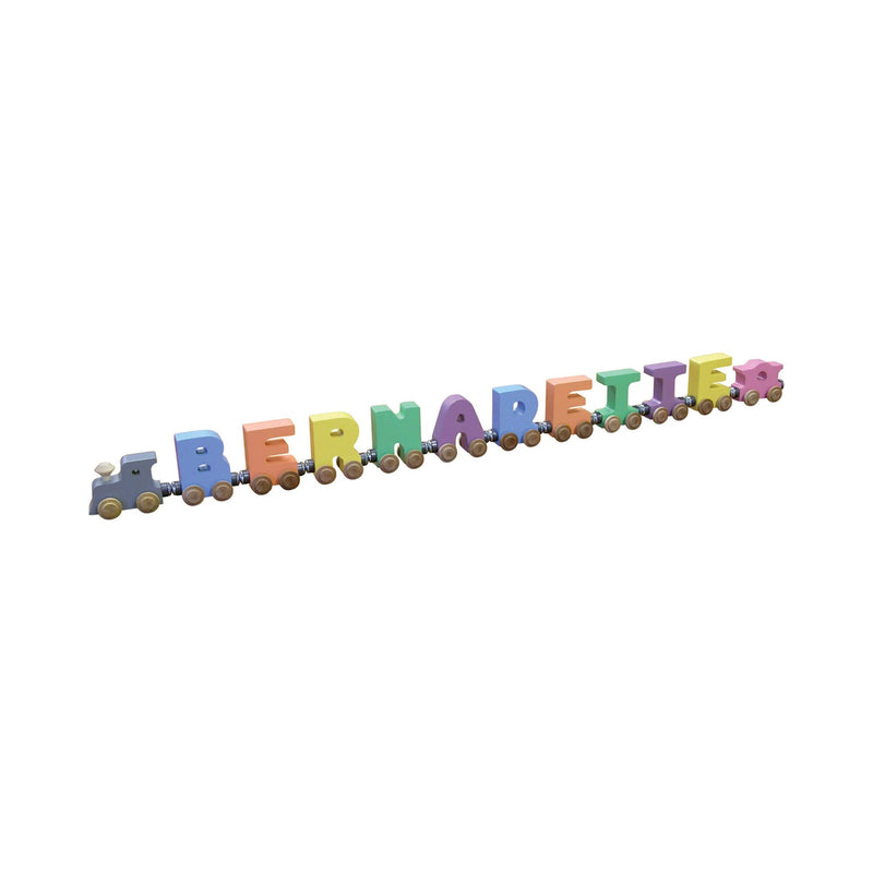 NameTrains Pastel Letters Name