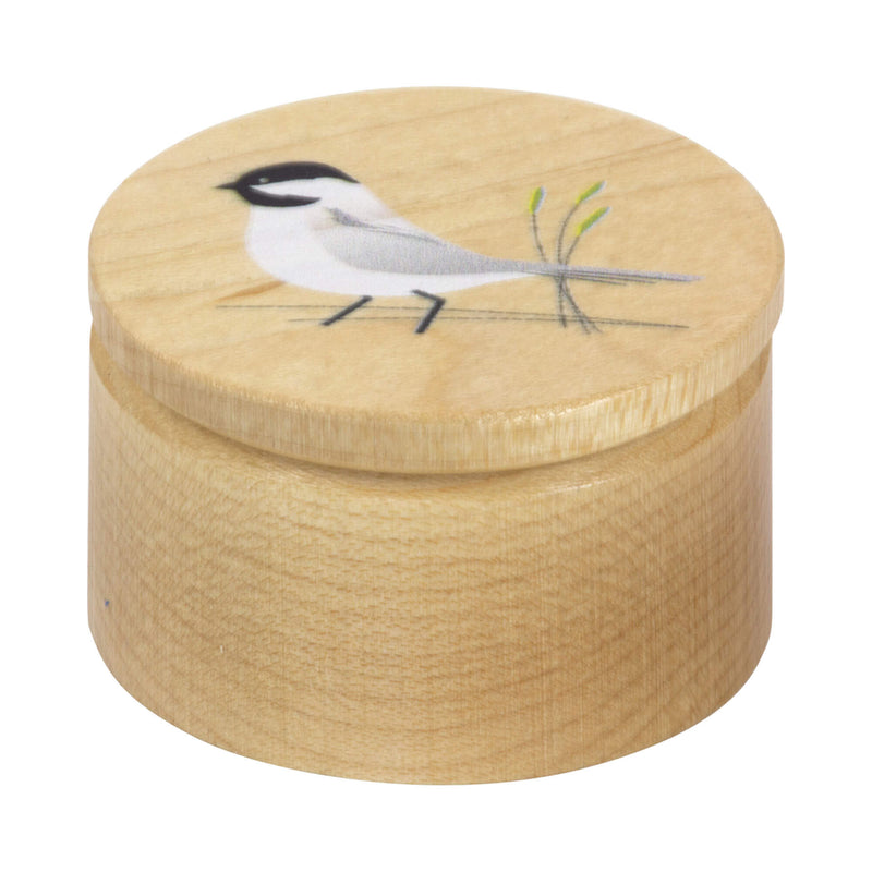 Chickadee Trinket Box