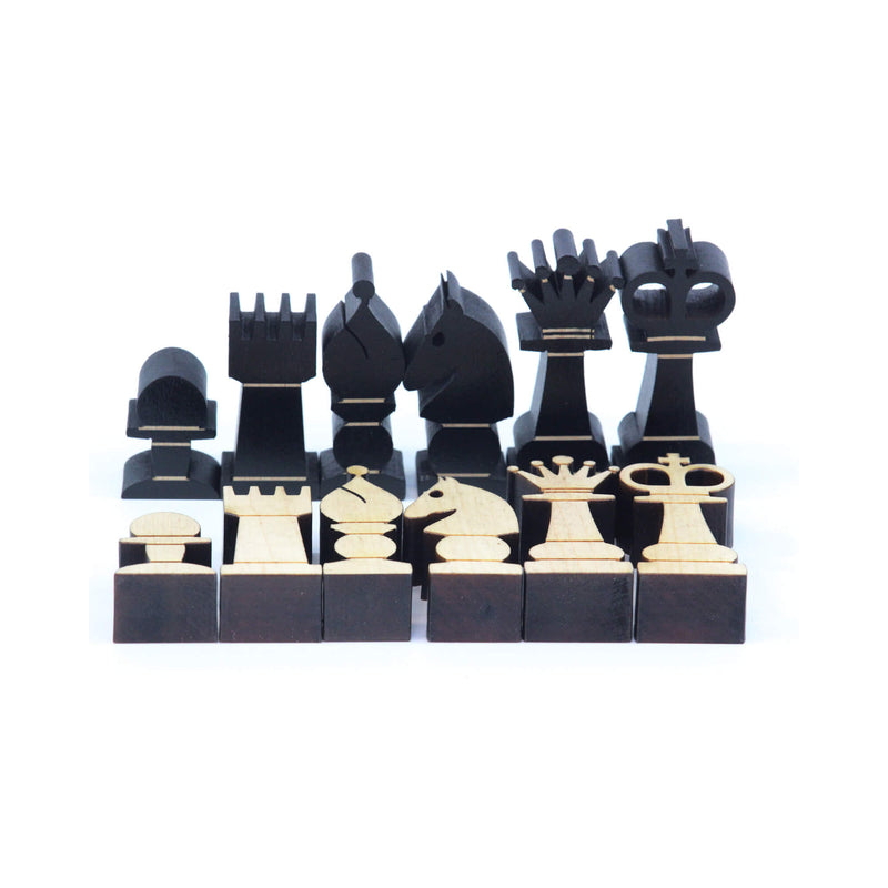 Shaped Chess Pieces Set