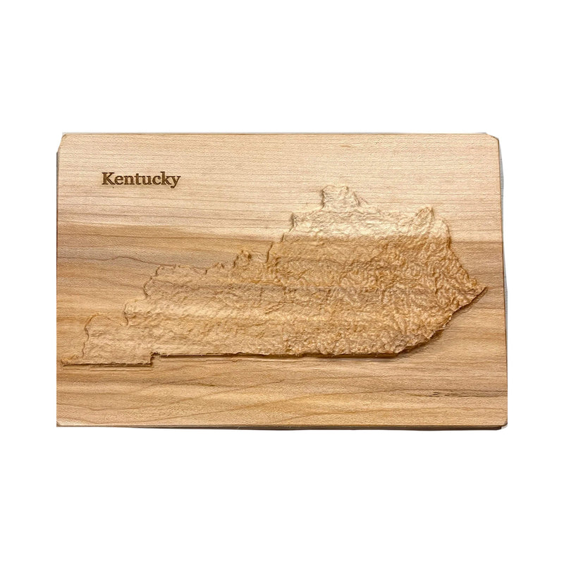 Kentucky Topographic 3D Relief State Map | Kentucky Topo Map Gift