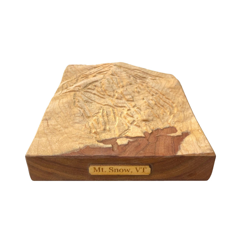 Mt. Snow Vermont 3D Relief Ski Map | Vermont Ski Gift
